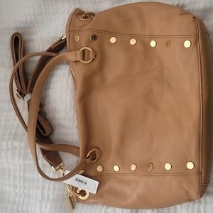 NWT Hammitt Large Daniel Toast Tan matte gold hardware